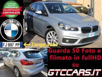 BMW Serie 2 Active Tourer 225xe XE hybrid PlugIn Tetto Nav PDC TAGLIANDI BMW Argento usata Roma