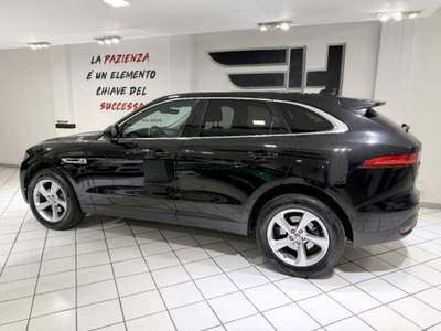 Jaguar F-Pace 2.0d i4 Prestige awd 180cv auto my20 Nero usata Viterbo