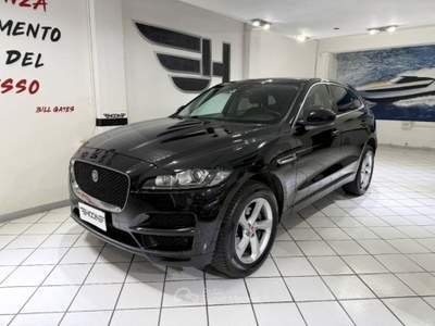 Jaguar F-Pace 2.0d i4 Prestige awd 180cv auto my20 Nero usata Viterbo