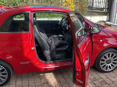 Fiat 500 tettuccio panoramico e quadrante digitale  Rosso usata Concesio