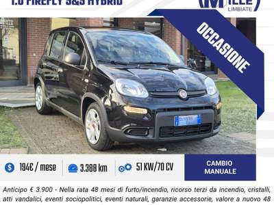 Fiat Panda 1.0 FireFly S&S Hybrid Nero usata Limbiate