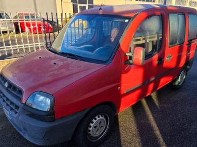 Fiat Doblò Doblò 1ª serie 1.6i 16V bipower cat SX Rosso usata Rovato