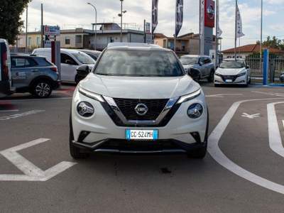 Nissan Juke 1.0 DIG-T 114 CV N-Design Bianco usata Fondi