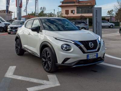 Nissan Juke 1.0 DIG-T 114 CV N-Design Bianco usata Fondi