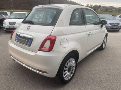 Fiat 500 1.2 Lounge OK NEOPATENTATI Bianco usata Sant'Angelo in vado