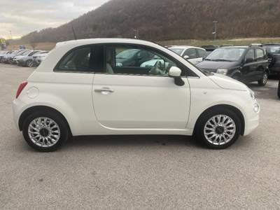Fiat 500 1.2 Lounge OK NEOPATENTATI Bianco usata Sant'Angelo in vado