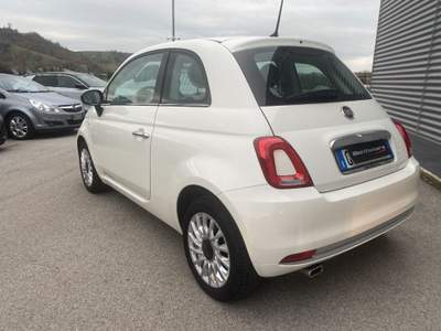 Fiat 500 1.2 Lounge OK NEOPATENTATI Bianco usata Sant'Angelo in vado