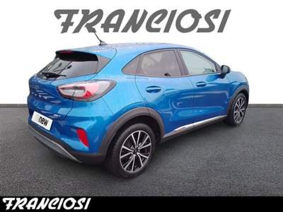 Ford Puma 1.0 EcoBoost Hybrid 125cv Titanium S S Blu/Azzurro usata Mirandola