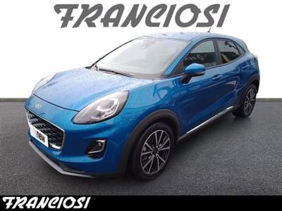 Ford Puma 1.0 EcoBoost Hybrid 125cv Titanium S S Blu/Azzurro usata Mirandola