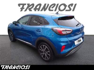 Ford Puma 1.0 EcoBoost Hybrid 125cv Titanium S S Blu/Azzurro usata Mirandola
