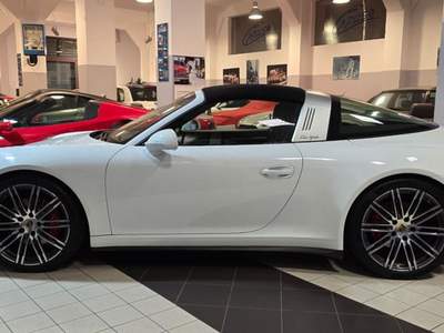 Porsche 911 991 3.8 4S Targa PDK *GARANZIA 24 PORSCHE* Bianco usata Sinopoli