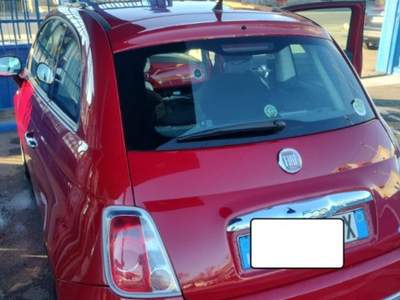 Fiat 500 1.2 Lounge Rosso usata Gaglianico Fiat 500 1.2 Lounge Rosso usata Gaglianico
