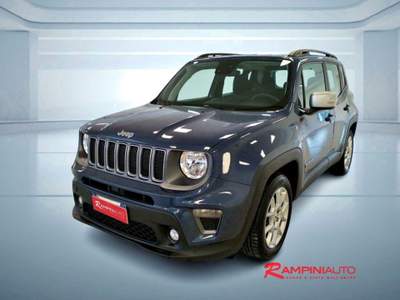 Jeep Renegade 1.6 Mlj 130 CV Limited Km 62.000 Iva Esposta Blu/Azzurro usata Gubbio