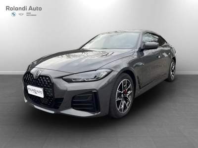 BMW Serie 4 420i d Gran Coupe mhev 48V xdrive Msport auto Grigio usata Casale Monferrato
