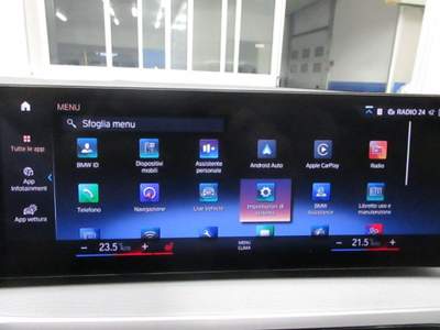 BMW Serie 3 320d d 48V xDrive Touring Cockpit Pro Garanzia 24 mesi Nero usata Piacenza