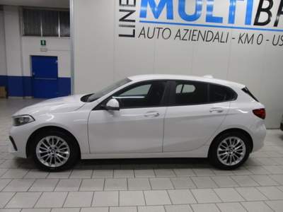 BMW Serie 1 116d d 5p. Automatico Navi Garanzia 24 Mesi Bianco usata Piacenza