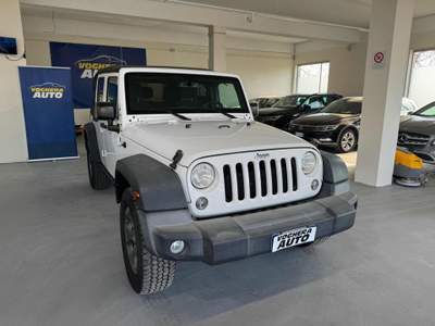 Jeep Wrangler Unlimited 2.8 CRD DPF Rubicon Auto Bianco usata Rivanazzano Terme