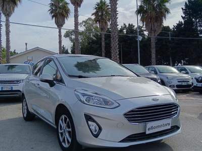 Ford Fiesta 1.1 75 CV 5p. Titanium Argento usata Modica