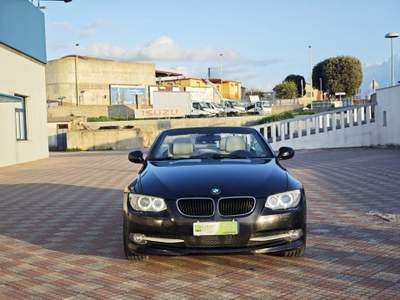 BMW Serie 3 320d d cat Cabrio Futura Nero usata Sassari