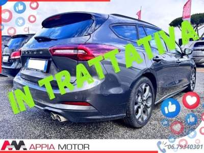 Ford Focus 1.5 EcoBlue 120 CV automatico SW ST-Line Grigio usata Ciampino