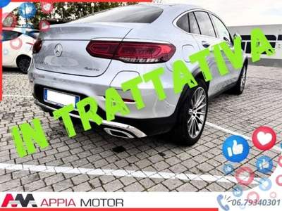 Mercedes-Benz GLC de 4Matic Plug-in hybrid Coupé Premium  Plus Argento usata Ciampino