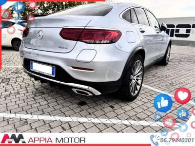 Mercedes-Benz GLC de 4Matic Plug-in hybrid Coupé Premium  Plus Argento usata Ciampino