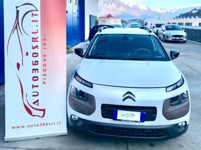 Citroen C4 Cactus PureTech 82 Shine benz /GPL AUTOMATICA Bianco usata Pisogne