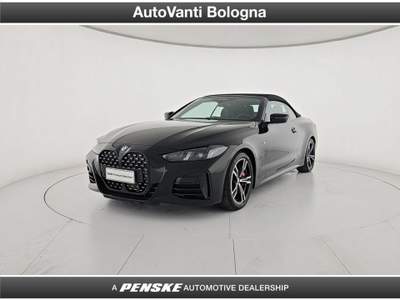 BMW Serie 4 420i d 48V Cabrio Msport Nero usata Granarolo dell'Emilia