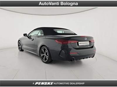 BMW Serie 4 420i d 48V Cabrio Msport Nero usata Granarolo dell'Emilia