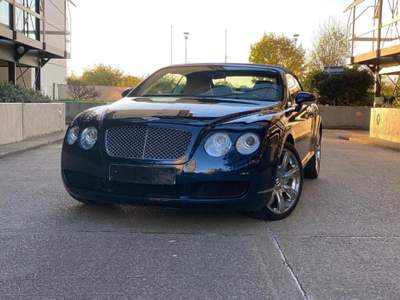 Bentley Continental  Blu/Azzurro usata Augusta