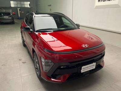 Hyundai Kona 1.6 gdi hev N-LINE my25 2wd dct- PROMO P.IVA Rosso usata Milano