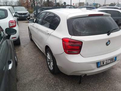 BMW Serie 1 118d BMW 118 Automatico Bianco usata Anzio