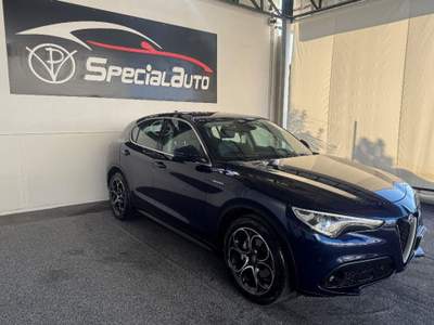 Alfa Romeo Stelvio 2.2 Turbodiesel 190 CV AT8 executive Veloce Blu/Azzurro usata Giugliano in Campania