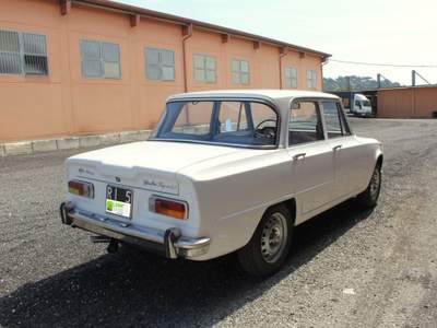Alfa Romeo Giulia Super 1300 / Restauro Completo / Targa RI Bianco usata Roma