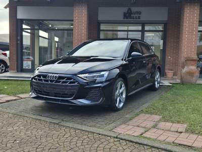 Audi A3 SPB 35 TDI S tronic S line edition Nero usata Limbiate