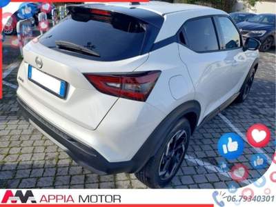 Nissan Juke 1.0 DIG-T 114 CV Acenta Bianco usata Ciampino