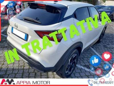 Nissan Juke 1.0 DIG-T 114 CV Acenta Bianco usata Ciampino