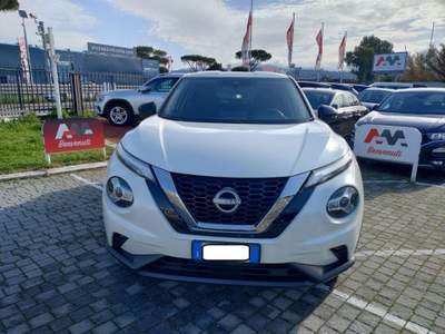 Nissan Juke 1.0 DIG-T 114 CV Acenta Bianco usata Ciampino