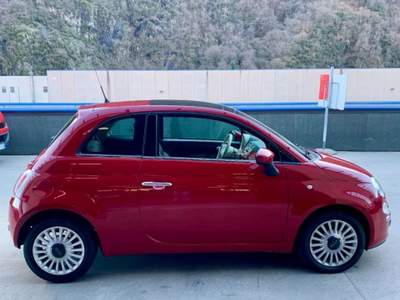 Fiat 500 1.2 LONG AUTOMATICA TETTO PANORAMICO apribile Rosso usata Pisogne