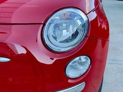 Fiat 500 1.2 LONG AUTOMATICA TETTO PANORAMICO apribile Rosso usata Pisogne