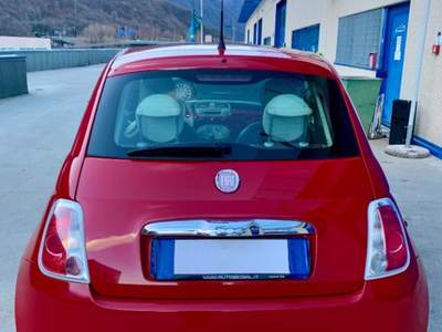Fiat 500 1.2 LONG AUTOMATICA TETTO PANORAMICO apribile Rosso usata Pisogne