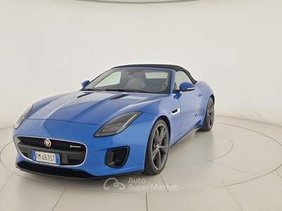 Jaguar F-Type 3.0 V6 aut. Convertibile R-Dynamic Blu/Azzurro usata Reggio nell'Emilia