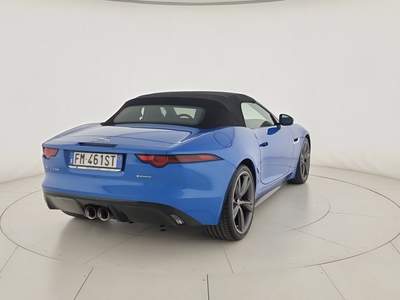 Jaguar F-Type 3.0 V6 aut. Convertibile R-Dynamic Blu/Azzurro usata Reggio nell'Emilia