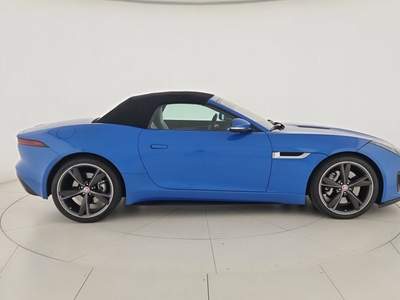 Jaguar F-Type 3.0 V6 aut. Convertibile R-Dynamic Blu/Azzurro usata Reggio nell'Emilia