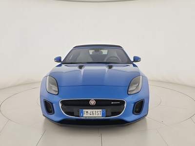 Jaguar F-Type 3.0 V6 aut. Convertibile R-Dynamic Blu/Azzurro usata Reggio nell'Emilia