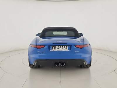 Jaguar F-Type 3.0 V6 aut. Convertibile R-Dynamic Blu/Azzurro usata Reggio nell'Emilia