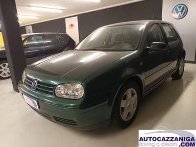 Volkswagen Golf IV 1.9 TDI 110cv 5P HIGHLINE PARI AL NUOVO Verde usata Olgiate Molgora