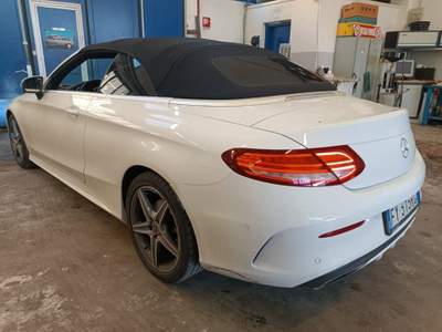 Mercedes-Benz Classe C Cabrio premium Bianco usata Milano