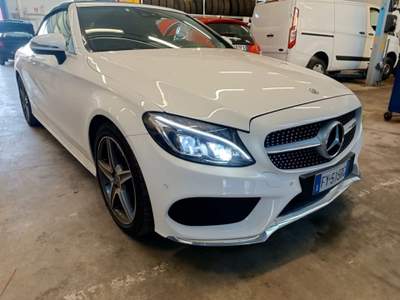 Mercedes-Benz Classe C Cabrio premium Bianco usata Milano