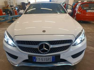 Mercedes-Benz Classe C Cabrio premium Bianco usata Milano